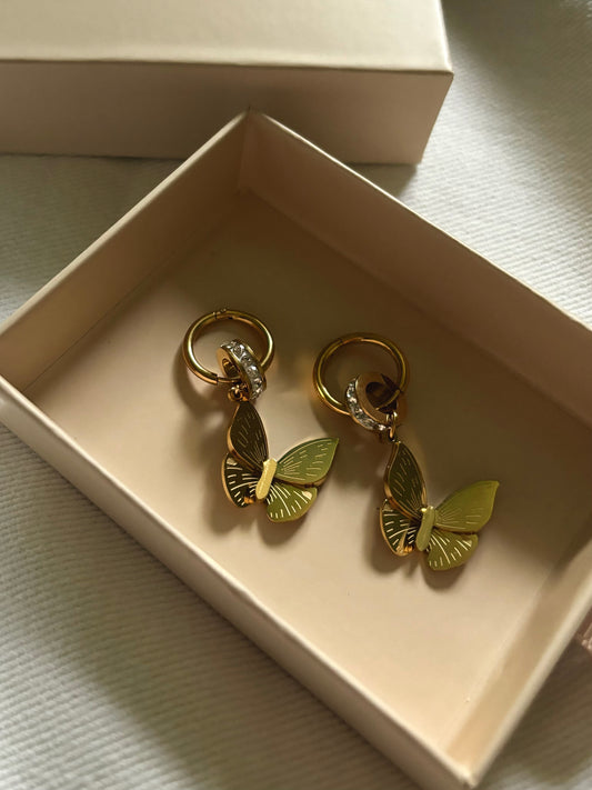Divine Butterfly Earrings