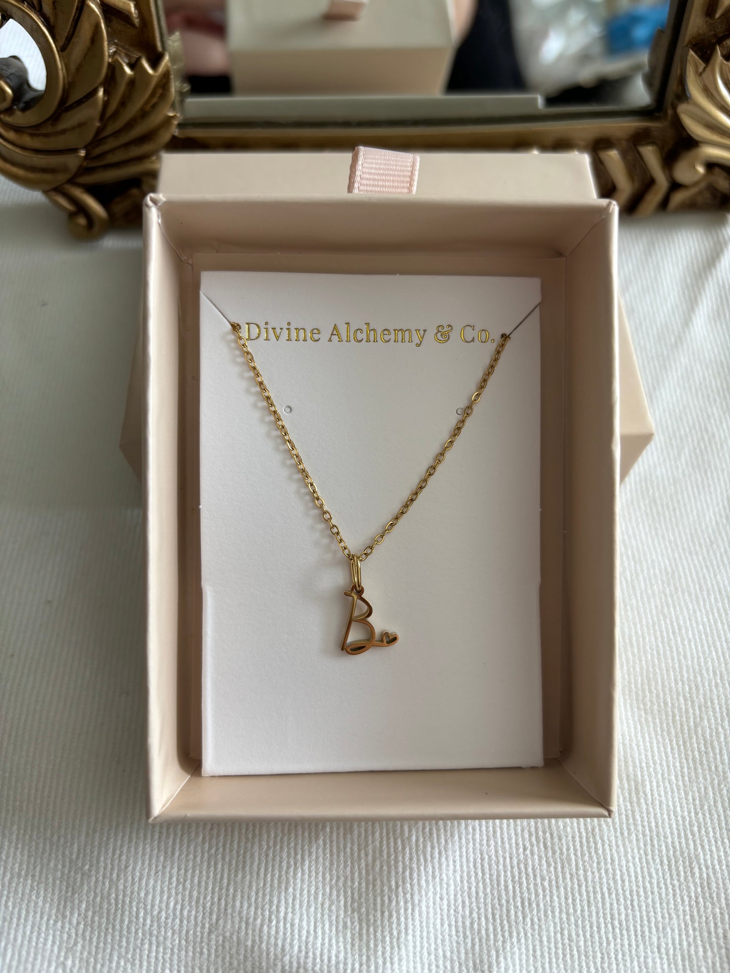 Divine Alphabet Necklace