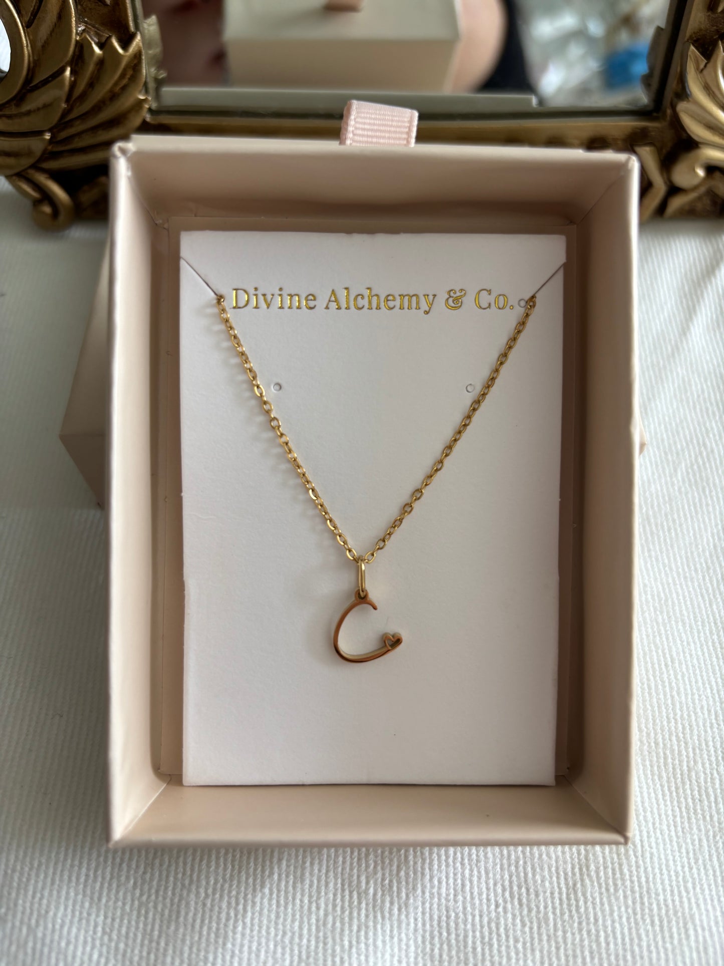 Divine Alphabet Necklace