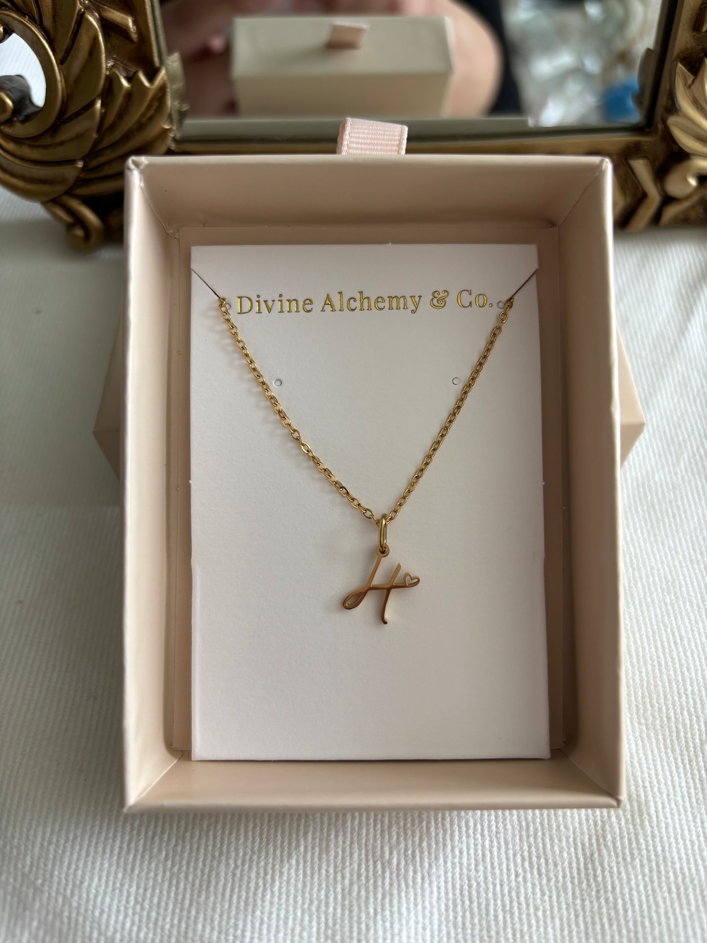 Divine Alphabet Necklace