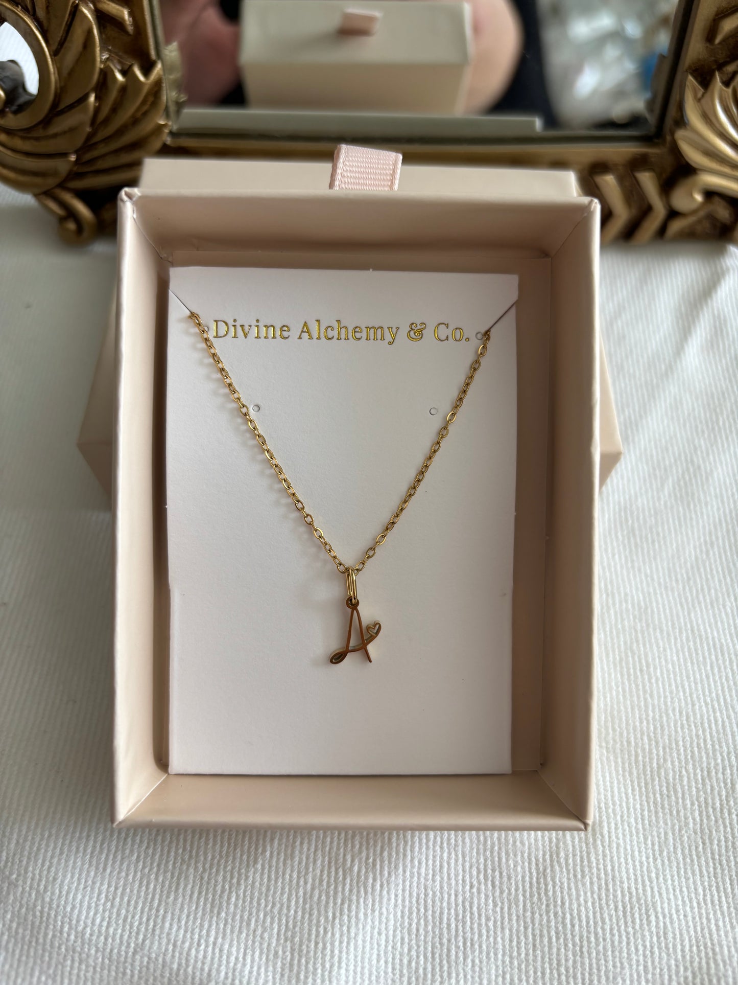 Divine Alphabet Necklace