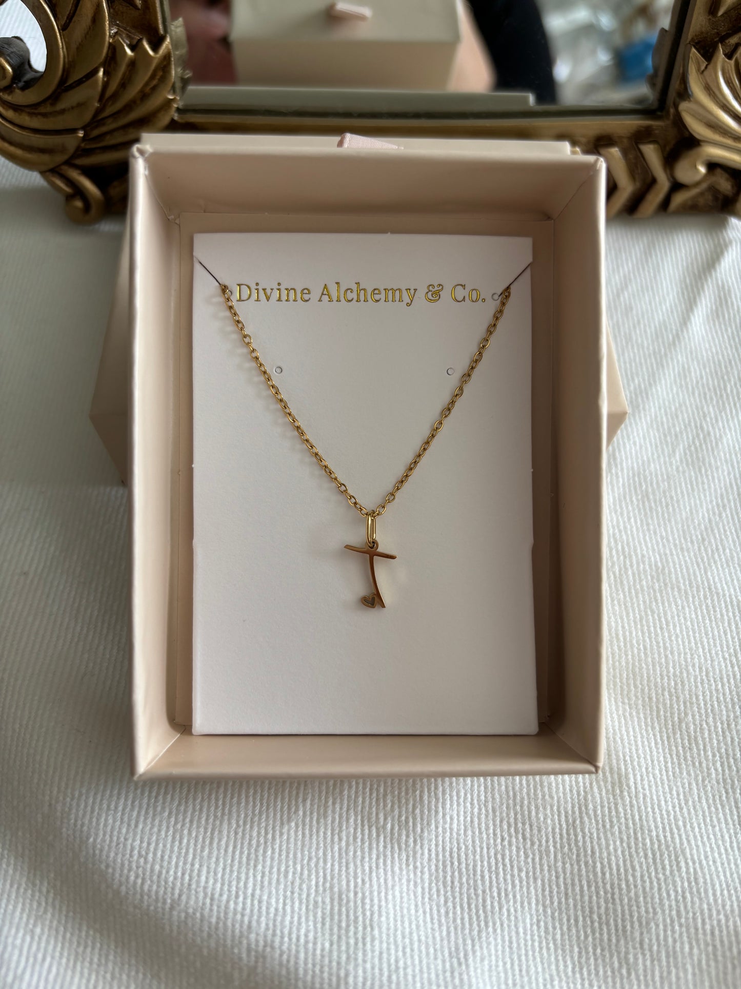 Divine Alphabet Necklace